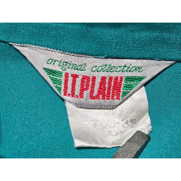 GM Asian‎ Technical Center Jacket Men Teal Harrington Style Workwear - Picture 4 of 8